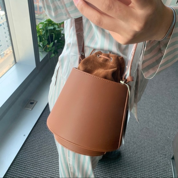 Mlouye Mini Lantern Bag in Light Brown - Picture 9 of 12